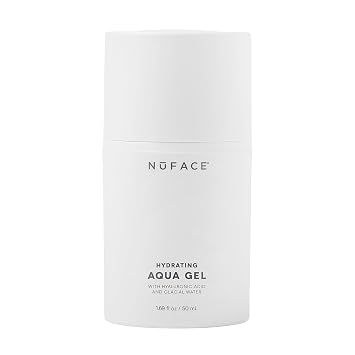 NuFACE Aqua Gel Activator - leitfähiges Gel & Aktivator - mit IonPlex & Hyaluronsäure - optimiert Mikrostrom-Behandlungen mit dem NuFACE Microcurrent Device (50 ml)