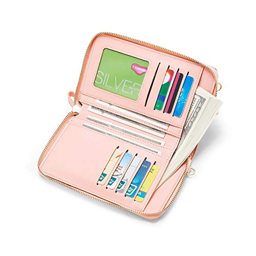 Womens Small Crossbody Bag Cellphone Purse Wallet Card Clutch Travel Pocket3