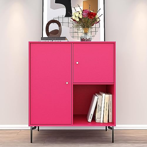 Image of Dark Pink Solid Matt Peel and Stick Wallpaper Contact Paper Wallpaper Modern Self Adhesive Wallpaper Decorative Removable 2 x 4 Feet