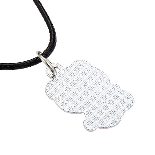 Lureme Lovely Panda Necklace With Black Cord For Women And Girls-Little Panda (Nl005742-6) #TOP3