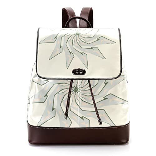Sac à dos motif ours et marguerites en cuir PU pour adulte