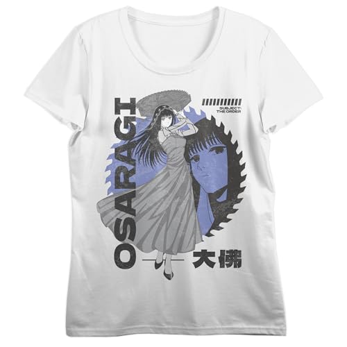 Bioworld Sakamoto Days Osaragi Women's White Crew Neck Short Sleeve T-Shirt-Small