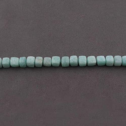 Amazonite cube beads 8mm pour confectionner vos bijoux bohèmes