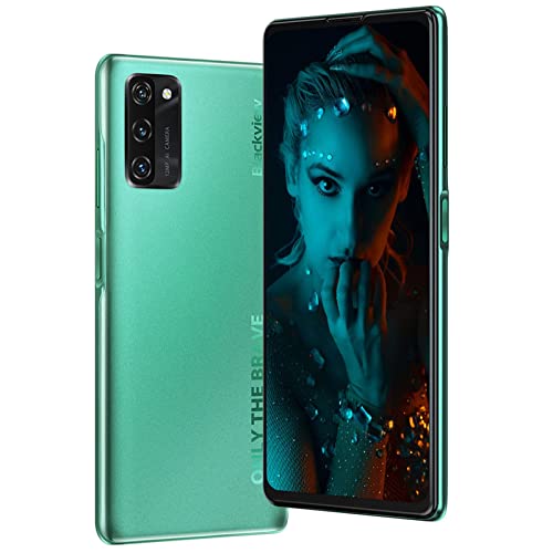 Blackview Unlocked Cell Phone, A100 Android Phone 6.67" Fhd+ Punch Hole Screen, 4G Global Bands Dual Sim Unlocked Phones 6Gb+128Gb Rom/Tf 512Gb, Octa Core Processor Smartphone 12+8Mp, 2.4/5G-Wifi Nfc #TOP21