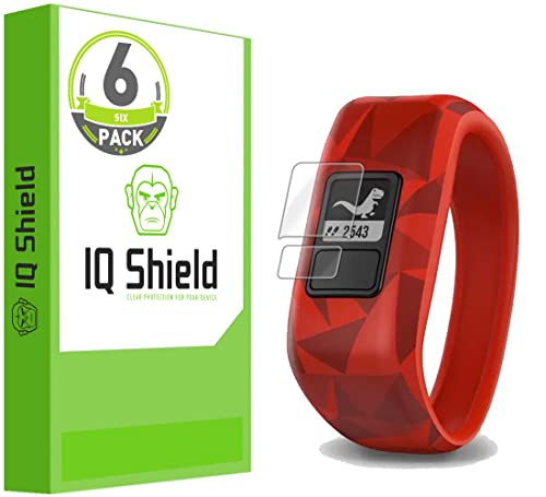 IQShield Screen Protector Compatible with Garmin Vivofit Jr (6-Pack) Anti-Bubble Clear TPU Film