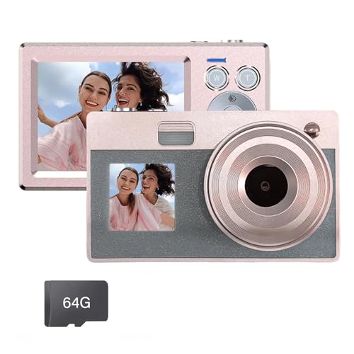 Appareil photo numérique 5000W vidéo 16x double écran compact