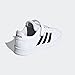 adidas unisex child Grand Court - Kids Sneaker, White/Core Black/White, 11.5 Little Kid US