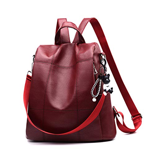 BUKESIYI Mujer Bolsos Mochila Niña Vestir Antirobo Pequeña Casual Bandolera Portatil