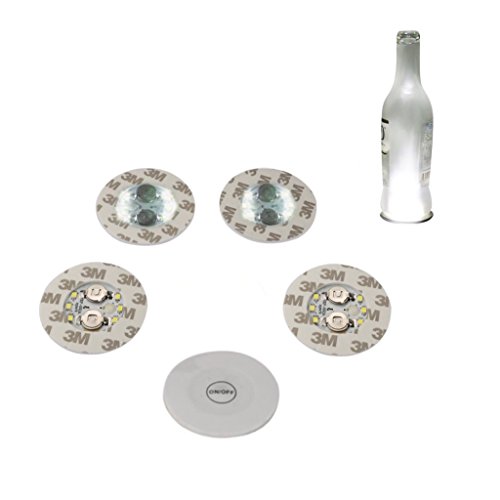 Bottle Light Glorifier Glow Wine Bottle Sticker LED Light for Bottle Coaster