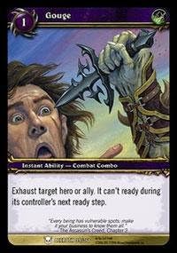 World of Warcraft TCG - Gouge HoA-99 - Heroes of Azeroth