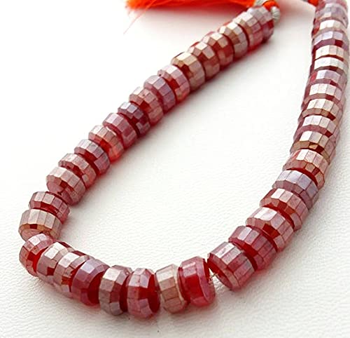 Perles de Cornaline facettées pour en finir avec les bijoux ternes et créer des pièces éclatantes