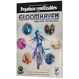 Cephalofair Games Gloomhaven Círculos Olvidados Pegatinas Reutilizables, Expansión en Español