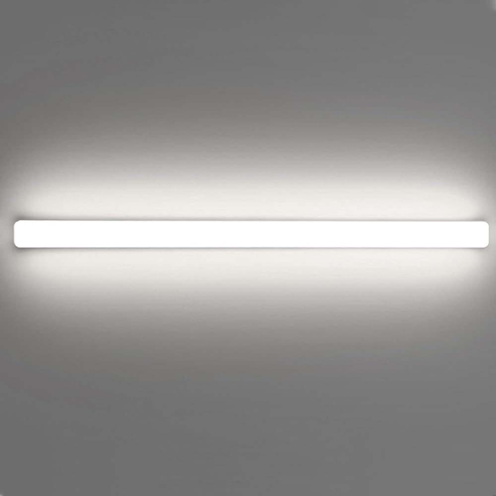 Prettiee Modern LED Acrylic Wall Light - Simple Decorative Sconce for Bedroom, Corridor, and Ceiling (White Light 120CM)
