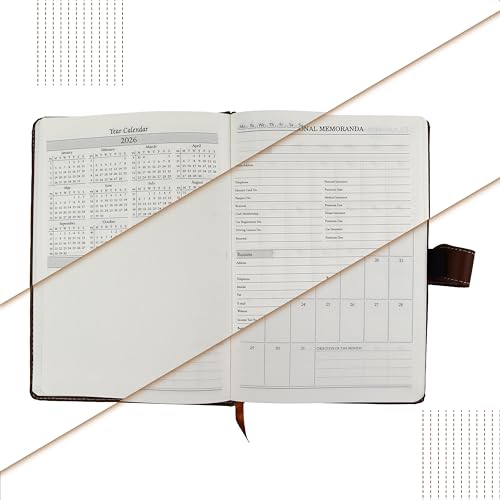 Image of Cubic A5 Premium Textured Foambound PU Leather Diary | Light Tan Color | Secure Button Closure | Built-in Pen Holder & Ribbon Bookmark | 160 Lined Pages | Ideal for Work, Study & Journaling