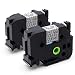 coLorty TZe-151 Black on Clear, 1 Inch, Compatible with Brother P-Touch Label TZe151 TZ-151 TZ151 Laminated Label Tape, 24mm x 8m (0.94 Inch x 26.2ft) 2-Pack