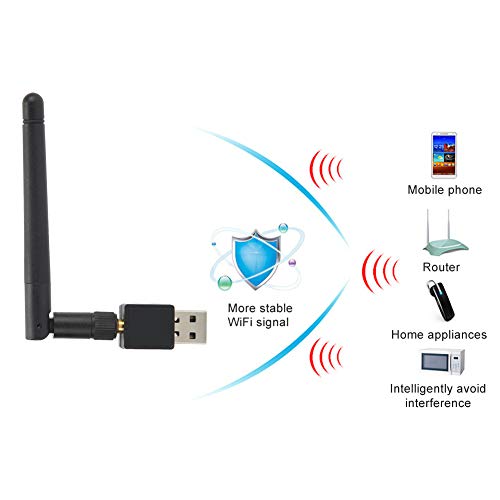 Usb Wifi Bluetooth Adapter For Pc, Desktop, Laptop Of Win 2000/Xp/Vista/7/8 /Linux/10/Android, 150Mbps 802.11N / G / B 2.4G Wireless Network Card #TOP4