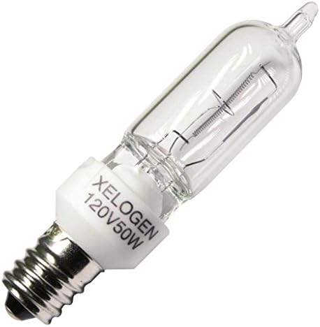THHC Lighting 50012 - E12-120-50X Screw Base Single Ended Halogen Light Bulb