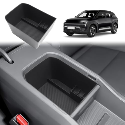 Boîte De Rangement Inférieure Pour Console Centrale BYD Seal EV 2022 2023 2024, Accoudoir Segmenté ABS, Plateau Organisateur D'insertion, Accessoires De Voiture