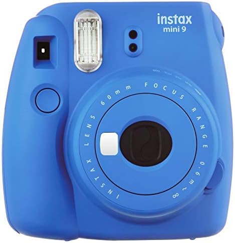 Fujifilm Instax Mini 9 Instant Camera, Cobalt Blue Cobalt Blue Base image 2 of 7 B06WWL4JD8