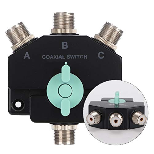 Image of Heavy Duty Coax Switch Antenna Short- Base with 3 Port Antenna Repeater