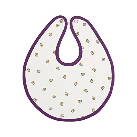 Baby Bites Original - Purple Bib - Muffin pattern Cover