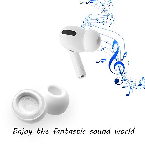 sciuU Siliconen oordopjes compatibel met Apple AirPods Pro, vervangende oordopjes hoesje, siliconen zachte hoes… - Afbeelding 6