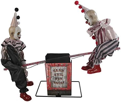 Morris Costumes Animated See-Saw Clowns with Sound - Standard