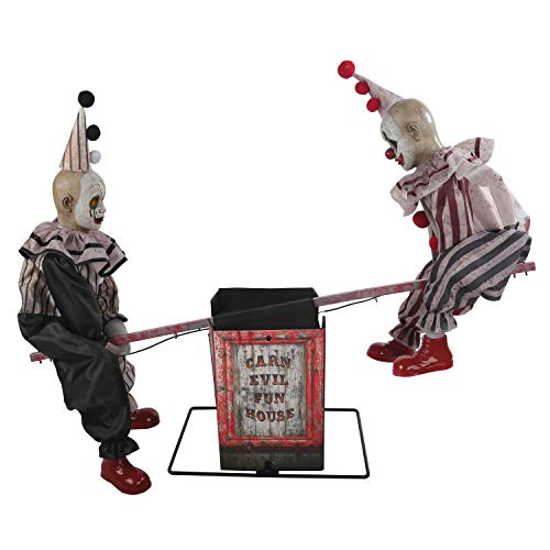 Morris Costumes Animated See-Saw Clowns Prop