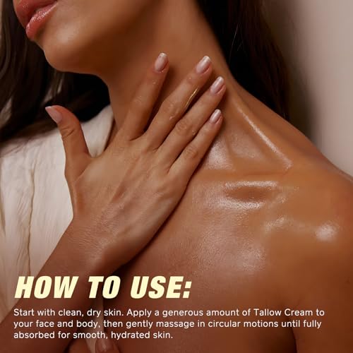 ZUZOKKAHA Tallow Skin Balm with Castor Oil & Frankincense, Moisturizing Balm for Face & Body, Helps Support Skin Moisture Barrier — view 5