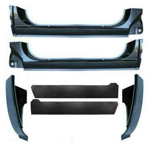Inner & Factory Style Rocker Panels & Cab Corners Kit compatible with 1973-1987 Chevy C/K Pickup