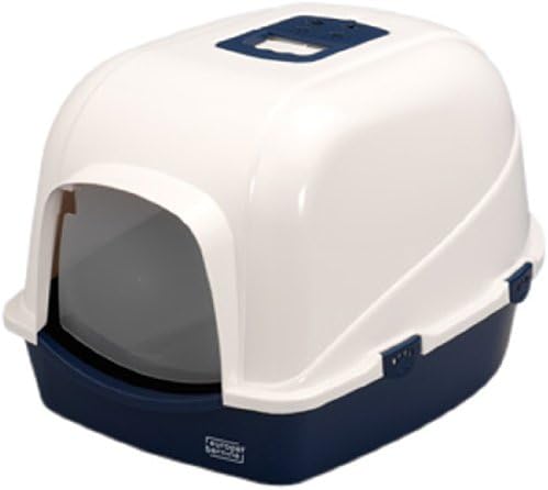 Europet Bernina Eco Jumbo Cat-Litter-House, 56 by 70 by 46cm, Blue