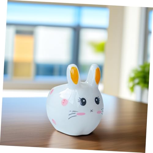 Pot de fleurs céramique design lapin décoration maison haut de gamme