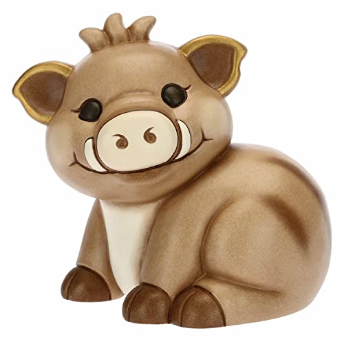 Misure: 11,5 x 8,5 x 10,6 cm THUN - Cinghiale Hello Autmun