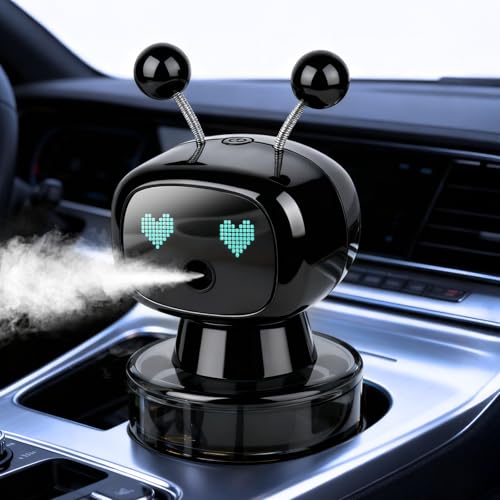 Lista de Difusores de aceite perfumado más recomendados. 43 Ambientador para Auto, Difusor de Aceites Esenciales para Coche, Aerosol Fino, Perfume Recargable, Activado por Vibración, Fragancia de Larga Duración, Apto para Todo tipo de...