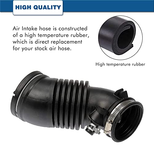Air Intake Hose Fits For 2009 2010 2011 2012 2013 2014 2015 Honda Pilot V6 3.5L - Intake Filter Tube Replaces # 696-138 17228Rn0A00 - Air Intake Duct Tube Boot #TOP1