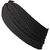 CHARM ターバン ヘアバンド(メンズ レディース) ヘッドバンド [ フリーサイズ/ブラック ] ニットヘアバンド 洗顔 カチューシャ