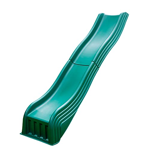 Swing-N-Slide WS 5037 Two Piece Plastic Cool Wave Slide for Swing Sets- Swing Set Replacement Slide, Green by Swing-N-Slide - Used condition - US$179.47
