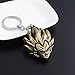 Cartoon Dragon Ball Portachiavi Z Son Goku Saiyan Figura Ciondolo in Metallo Portachiavi per Uomo Collezione di Gioielli Regalo Giocattolo