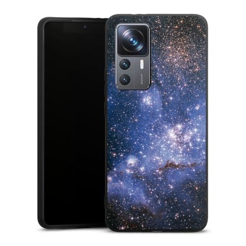 Coque Xiaomi 12T Pro 5G DeinDesign en silicone souple avec motif cosmos galaxie