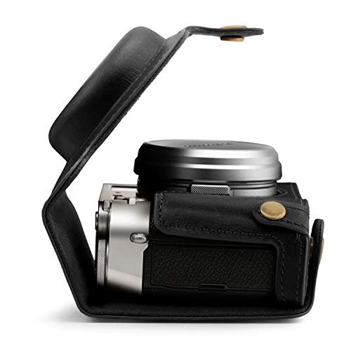 MegaGear MG1892 Ever Ready Genuine Leather Camera Case Compatible with Fujifilm X100V - Black by MegaGear - Image 3