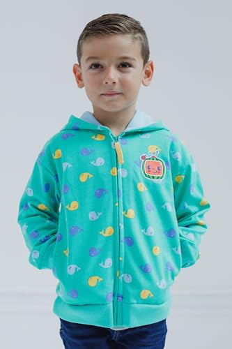 CoComelon Fleece Zip Up Hoodie Infant to Toddler2
