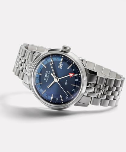 Miniatura 5 de Timex Men's Marlin Quartz GMT 40 mm Quartz Watch