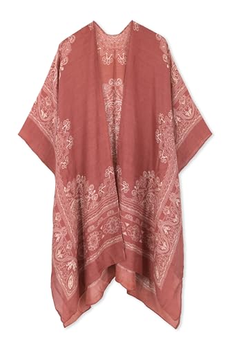 Spicy Sandia Women's Kimono Cardigans Boho Beach Cover Up Bathing Suit Swimsuit Coverups for Swim Swimwear Plus Size