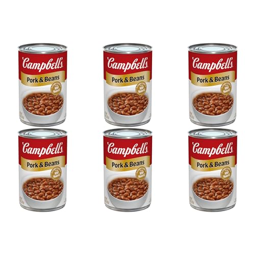 Image of Campbell's Pork and Beans, 11 oz Can (Pack of 6)