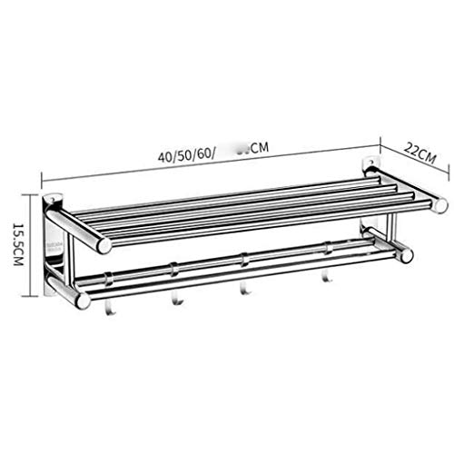 Range serviette inox 60cm pour stopper le désordre et maximiser les petits espaces