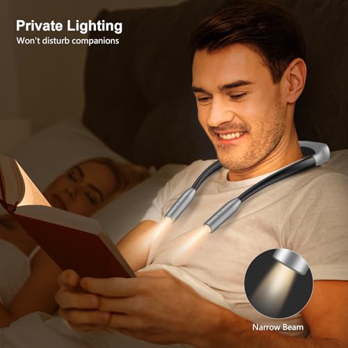 Image of Gritin Book Light, Eye Caring 3 Colors & Dimmable Brightness Reading Light