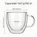 Imagen de Stylusella Tazas de café espresso de doble pared de 150 ml