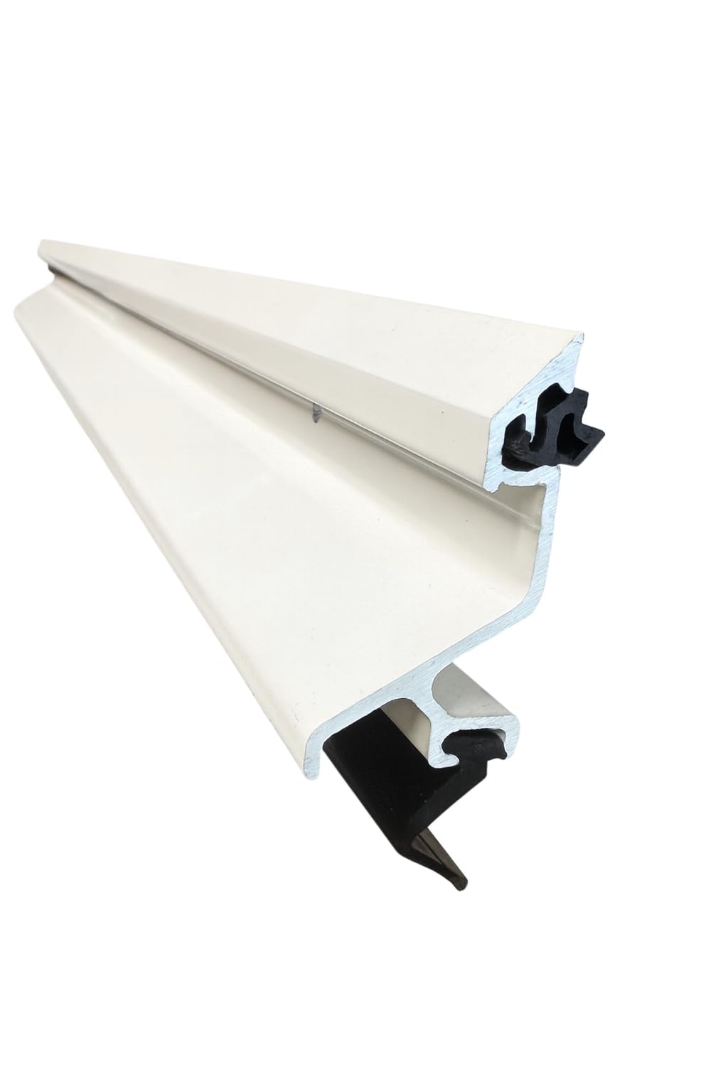 Exitex Exeplex Rain Deflector 914mm (36") – Aluminium Door Draught Excluder, Weather Bar with Fixings Included (White)