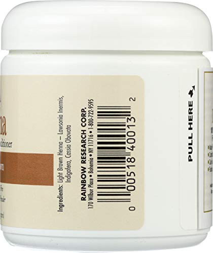 Rainbow Research 0000518400132 Henna Hair Color And Conditioner Persian Light Brown thumb #5