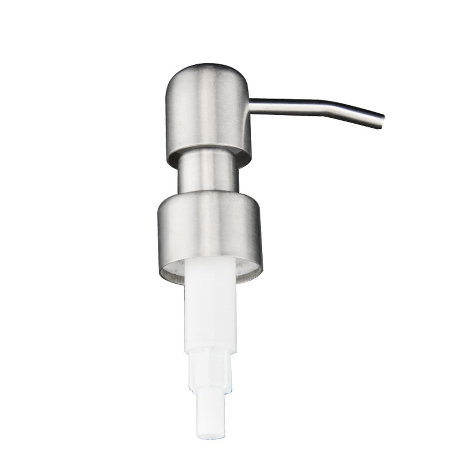 Limtula E Stainless Steel Soap Dispenser Pump Head Replacement Lotion Dispenser Press Head For Bathroom And Kitchen Liquid Bottles No Wast